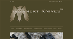 Desktop Screenshot of mummertknives.com
